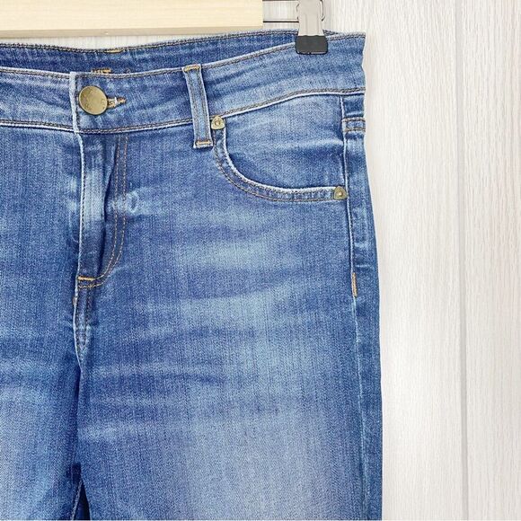 KUT From The Cloth | Catherine Mid Rise Boyfriend Jean Size 6 - Picture 3 of 10